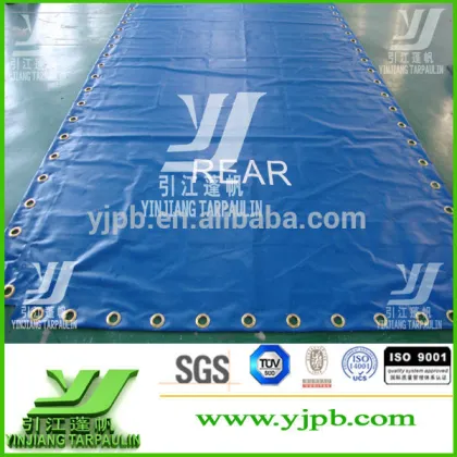 PVC Coated Tarpaulin for Open Top Container Truck
