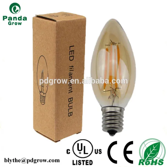 led filament c35 flame 4w c35 e14 led candle bulb 4w clear/amber/frosted/milky filament 4w 110v e12 c35 led