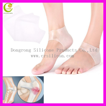 New silicone moisturizing gel heel socks with hole breathable cracked foot skin care protectors sleeve