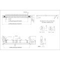 2.54mm DIP 90 Degree Type Ejector Header