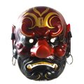 Máscara facial Tengu impressa em 3D para cosplay de Halloween