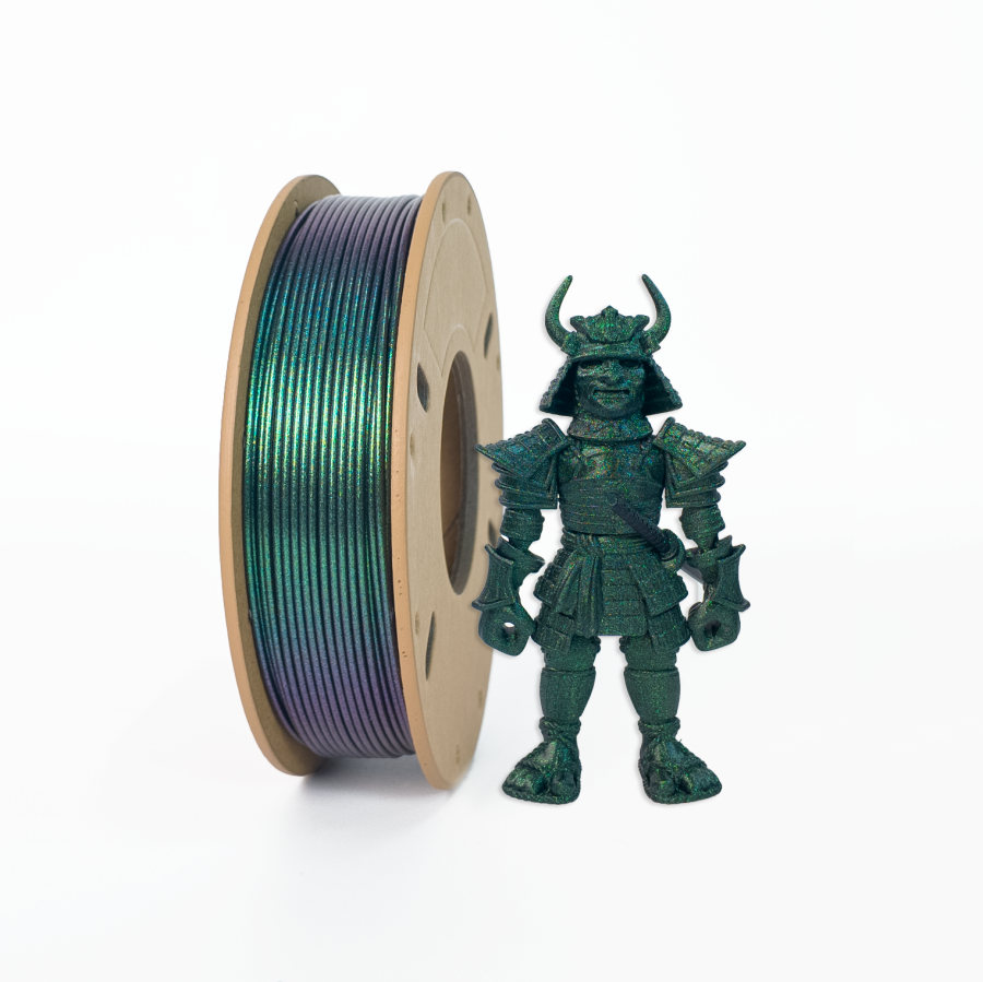 color changing silk pla filament