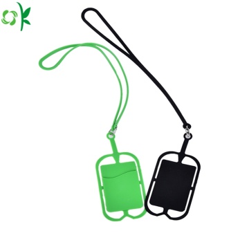 Silicone Card Holder Custom 3M Phone Card Wallet Silicone Card Holder Manufactory