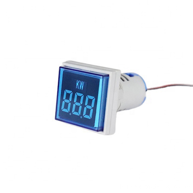 22MM INDICATOR OWER METER-BLUE