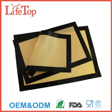 Custom Private Label Silicone Macaron Baking Mat Set, Wholesale Non-stick Silpat Silicone Baking Mat