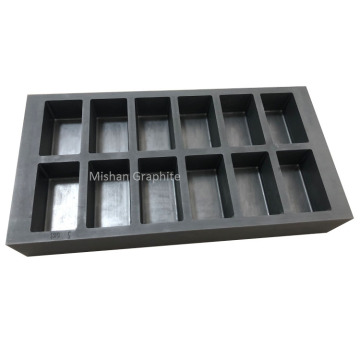 1kg 2kg Custom Graphite Mold For Gold Bar