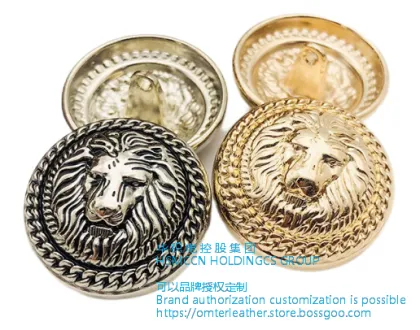 Golden lion button the charm of suits