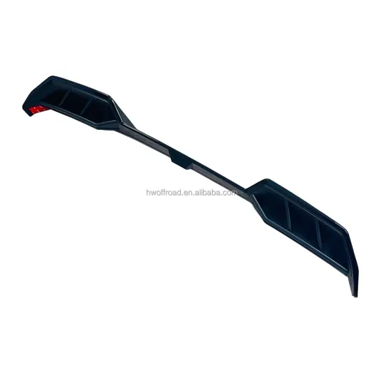 Bright Black ABS Flying Wing Tail Car Rear Spoiler For Land Rover Defender 2020-2024