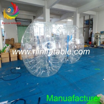 High quality 0.8mm PVC and TPU Human Bumper Bubble Ball
