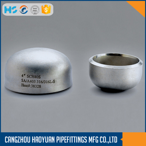 Carbon Steel Pipe Fittings Pipe Cap SCH80