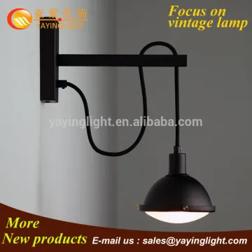 Europe Industrial retro wall lamp,glass cafe restaurant bar terrace creative wall lights
