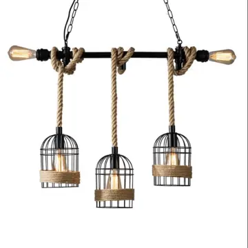 ISHINE Black Decorative Pendant Light