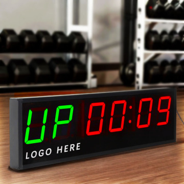 CP50D Aangepast Logo Druk extra grote LED -gymboss -boksproducten afdrukken