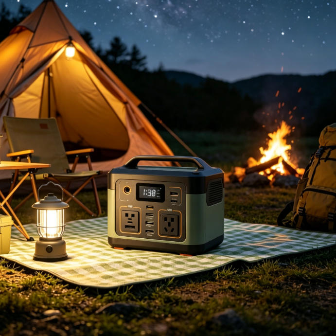 Outdoor equipment scene diagram