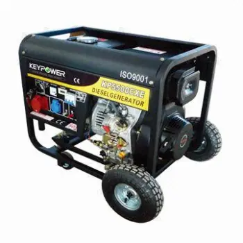5kVA Good Quality Open Type Portable Diesel Generator