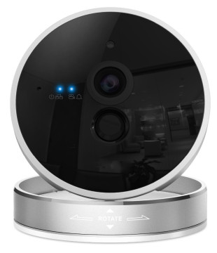 720P indoor P2P Mini Mirror Wifi ip camera support temperature & Humidity Detector