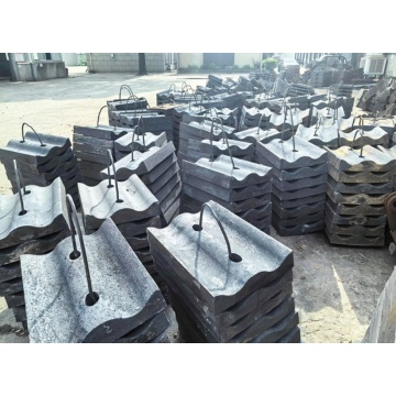 Materiali di rivestimento del mulino a carbone resistente