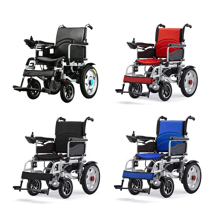 2021 Amazon Hot Product Disabled Power Wheelchair Folding Electric Wheelchair Sillas De Ruedas Electric5