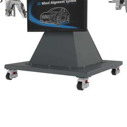 Trazado Automático de Objetivos para Alineador de Ruedas 3D Conforme Elevador de Dos Postes o Tijeras de Mediana Altura