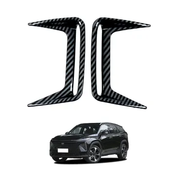 2023 Geely Galaxy L7 Front Air Knife Trim Strips - ABS Carbon Fiber Chrome Exterior Accessory OEM