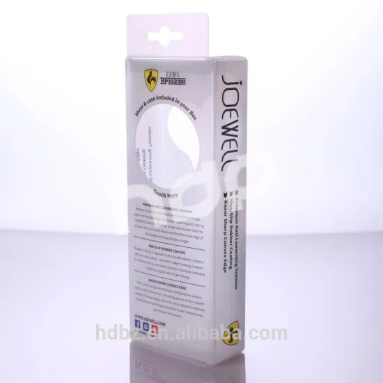 disposable high grade clear pvc white packaging box                        
                                                                                Supplier's Choice