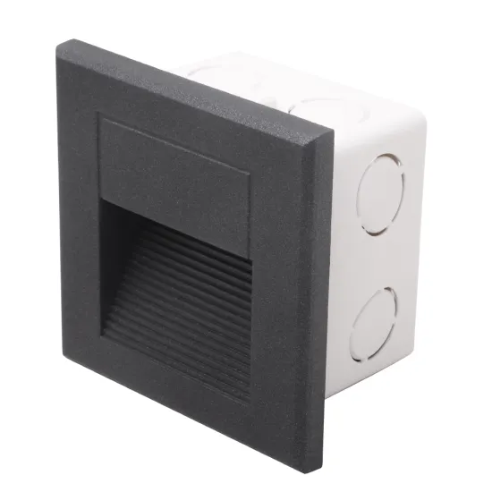 IP65 3W COB LED Aluminum LED Corner Step Lamp for Outdoor Garden Floor Lighting