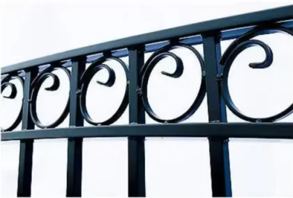 Galvanized Steel Fence Gate