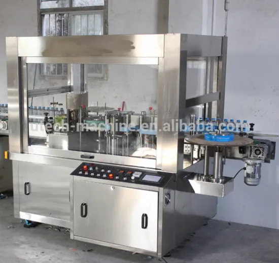 Fully automatic plastic PET bottle hot glue labeling machine