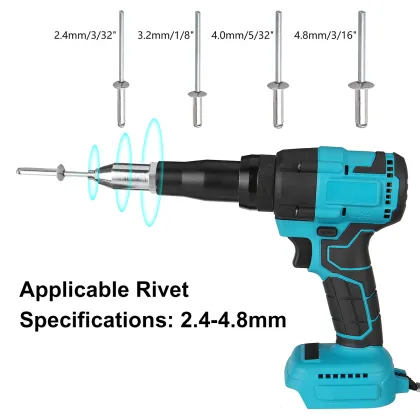 Customizable High-Quality Electric Rivet Nut Gun - Cordless Rivet Gun Tool
