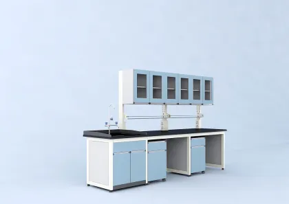 High-Quality University Lab Furniture and Physics Laboratory Wood Benches