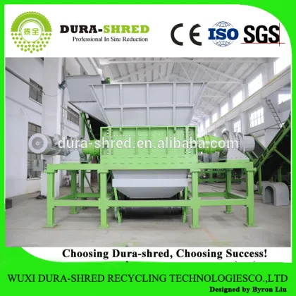 Dura-shred durable intimus rubber shredder for sale
