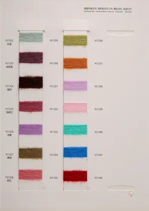 Wholesale Fancy Yarns: Nylon Acrylic Wool Mohair Blend from Italy