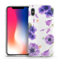 Rose Flower Smart Shockproof Skal till iPhone X