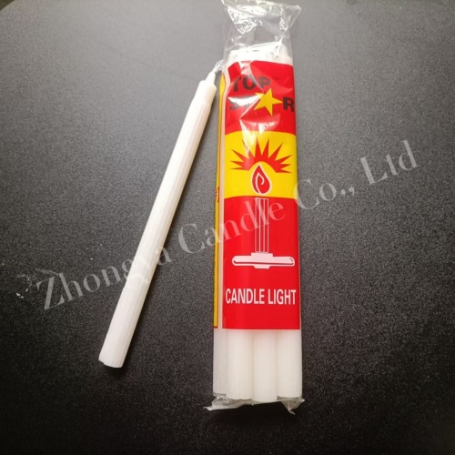hot sale fluted candles for supermarket and home