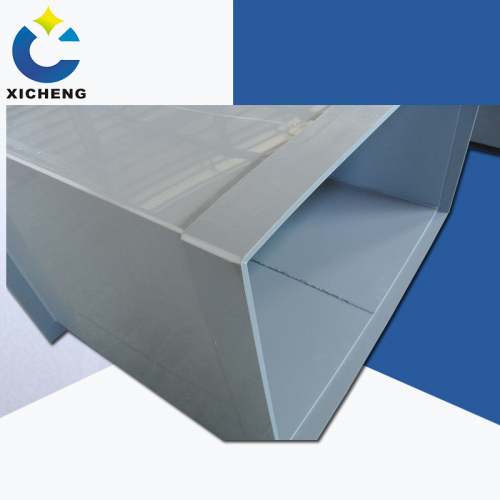 Industrial pp ventilation pipe with square shape