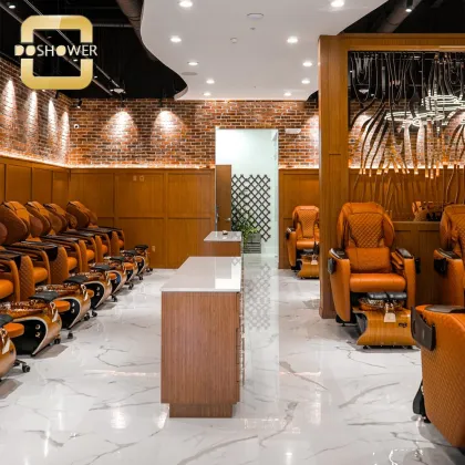 Black Recliner Pedicure Chair Manufacturer: Human Touch Massage Chair Supplier