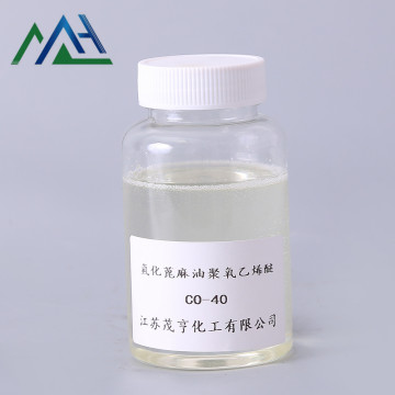 Óleo de rícino hidrogenado etoxilado CO 40 Nº CAS: 61788-85-0