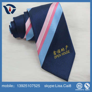 Top quality customized Hot sale new fashion company logo tie