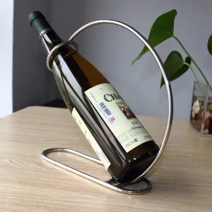 Stainless Wine display stand