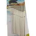 High quality nylon oil acrylic watercolor painting brush