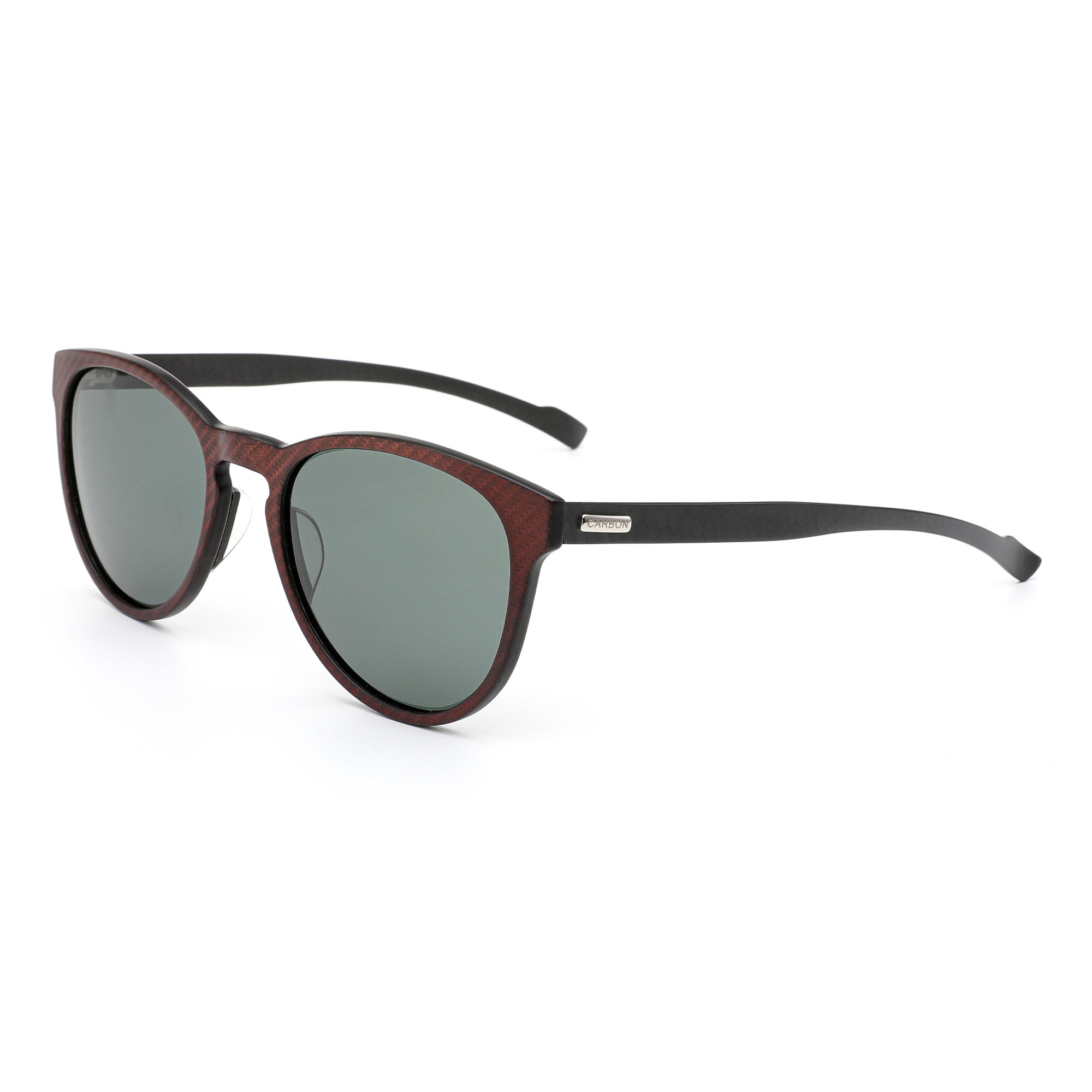 Round Carbon Fiber Sunglasses for Style