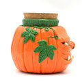 Big Pumpkin Glass Storage Jar