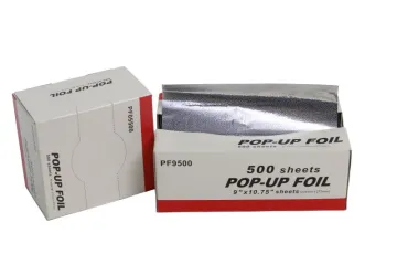 Pop-up Foil Sheets for household use