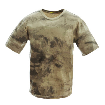 Round Neck Short Sleeve T-Shirt for Outdoor Training and Survival Gear