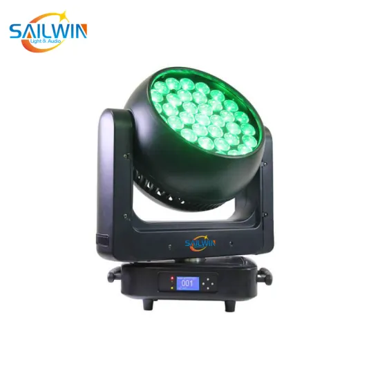 4IN1 RGBW LED Zoom Moving Head Light for Christmas Party