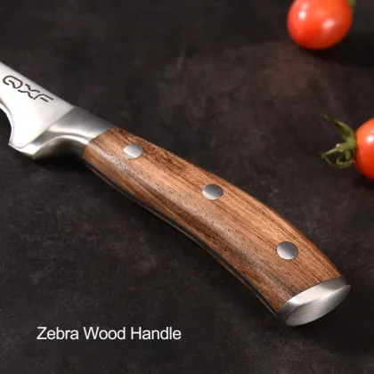 2022 Novel Design 7 Inch Fish Tools Wooden Handle Fish Fillet Knife