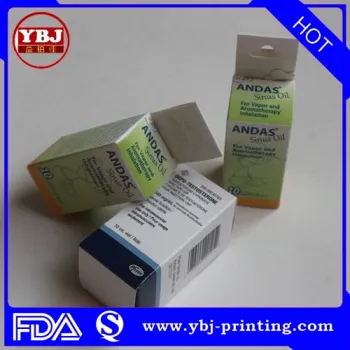 Hot stamp logo cardboard paper box