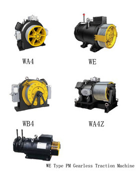 elevator traction machine