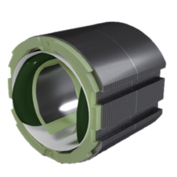 Revêtement en poudre d'isolation du stator/rotor du moteur