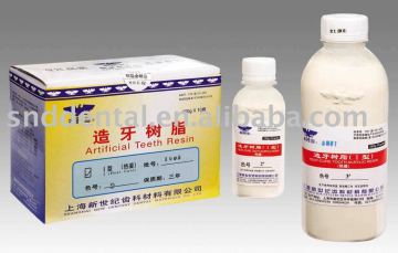 Artificial teeth resin TYPE I (heat curing)